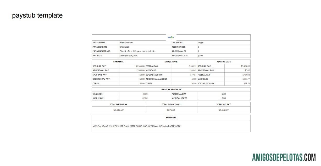 Recibo de pagamento de licença médica em formato PDF e Word exemplo